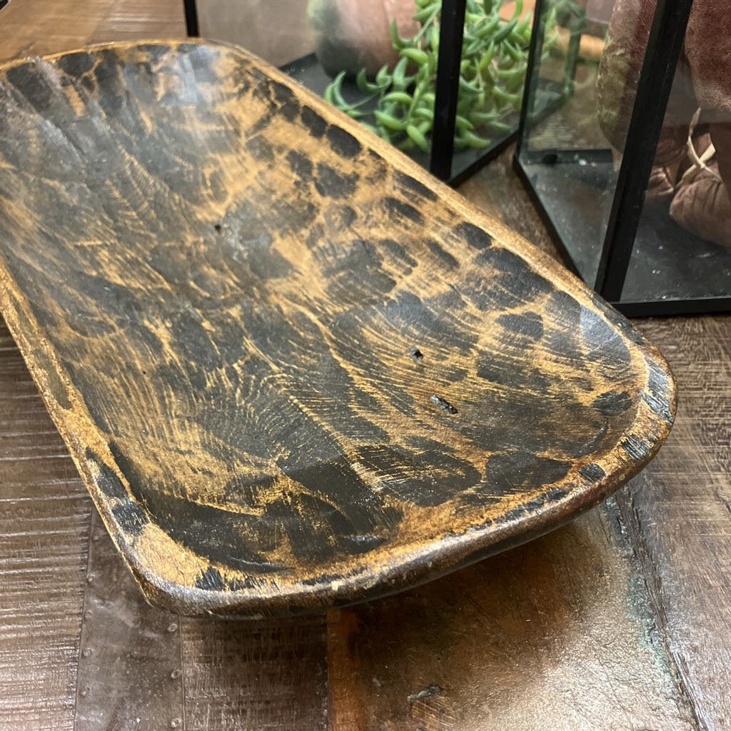 Black Finish Dough Bowl