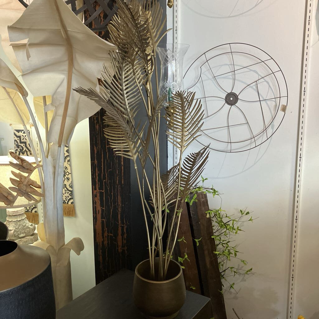 Brass Metal Palms