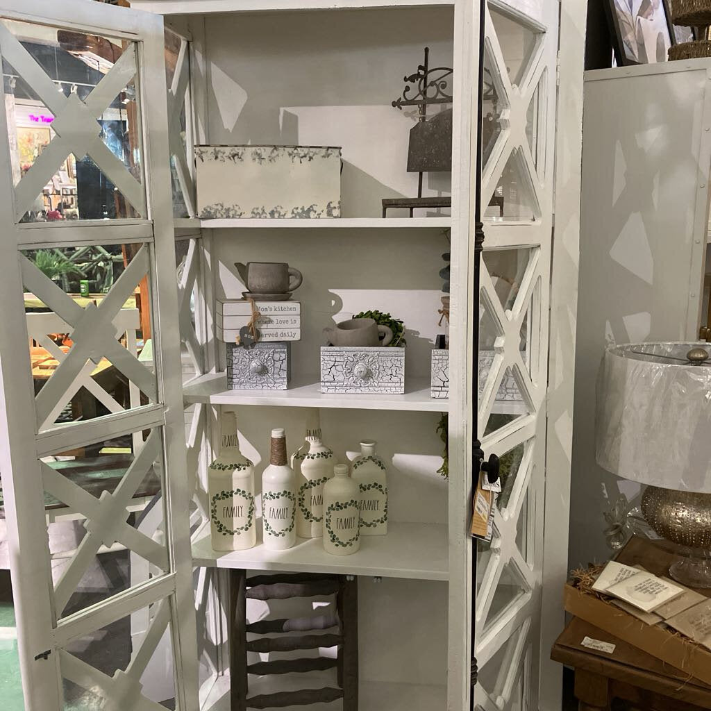 Display Armoire cab191s White