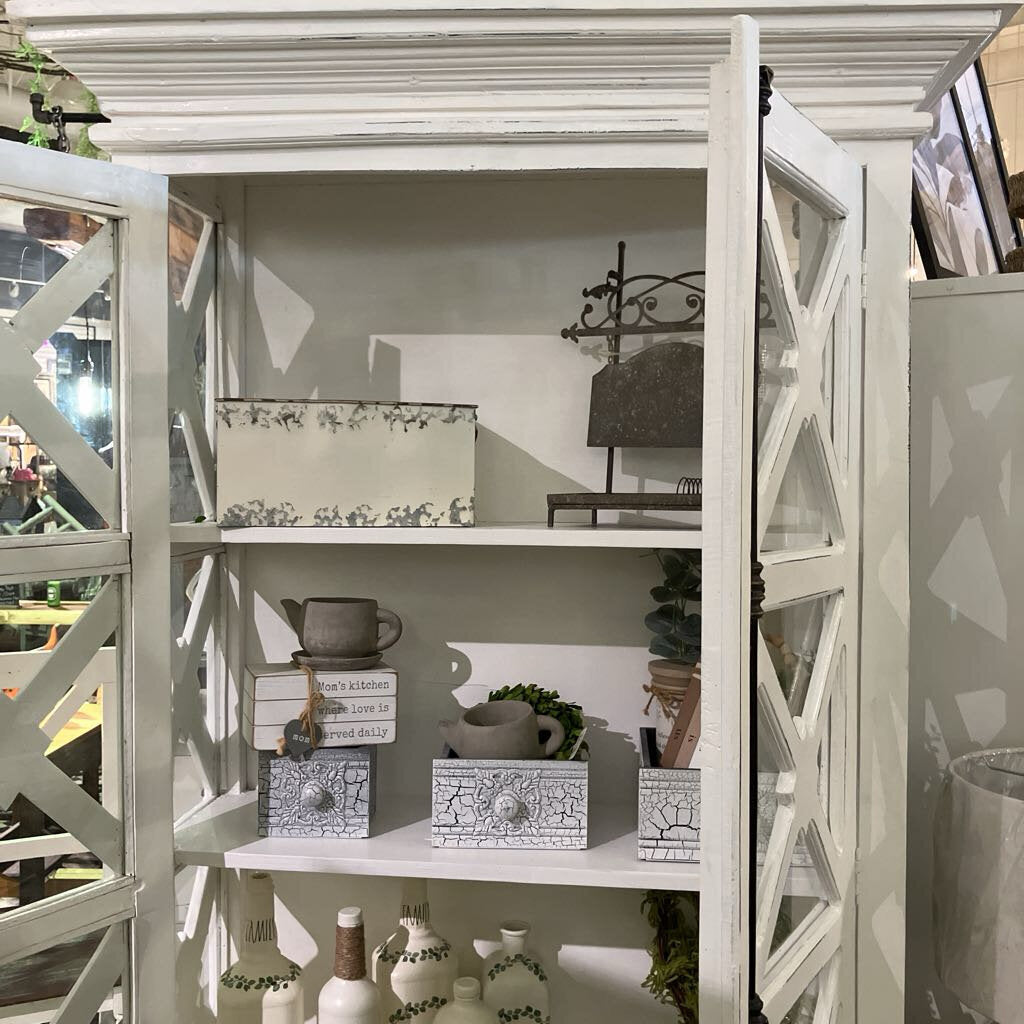 Display Armoire cab191s White