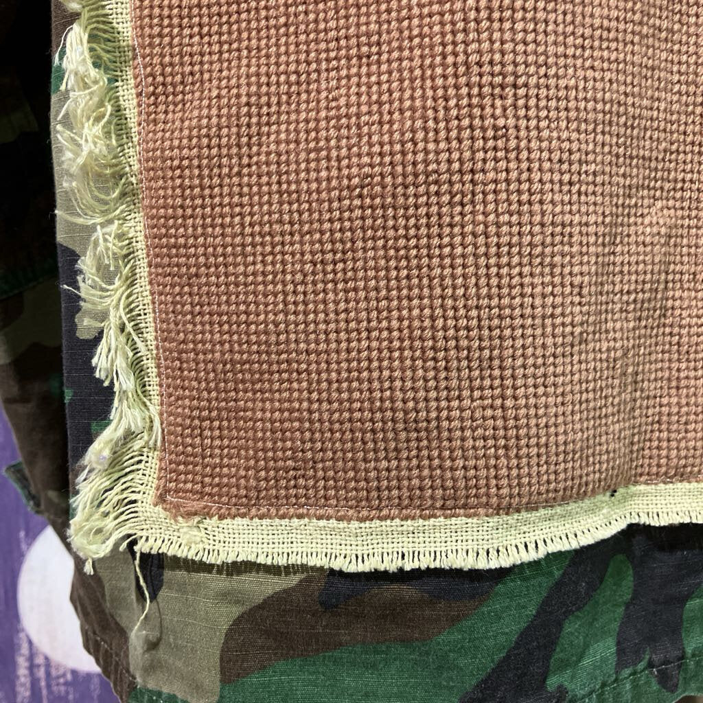 Vintage Needle Point Camo Jacket