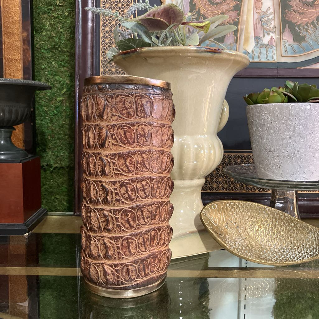 Croc Vase
