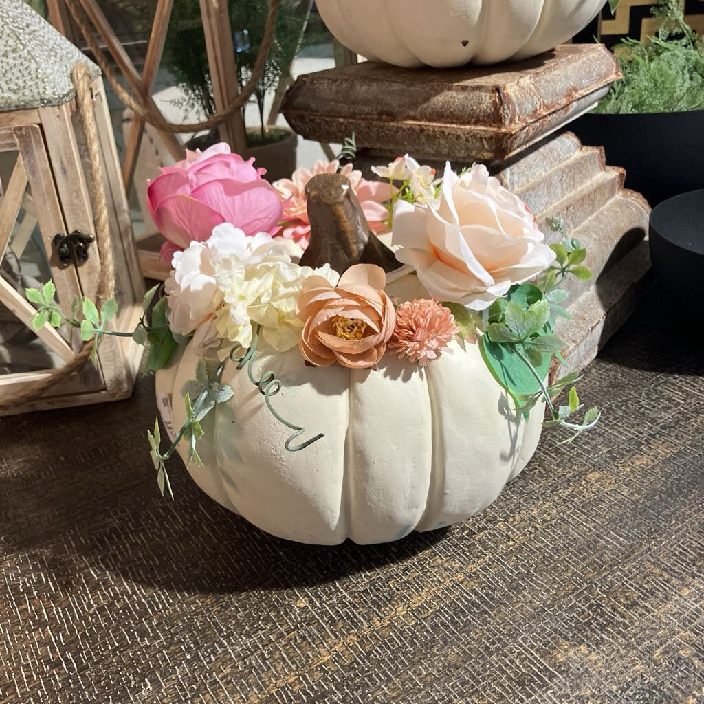 Floral Pumpkin