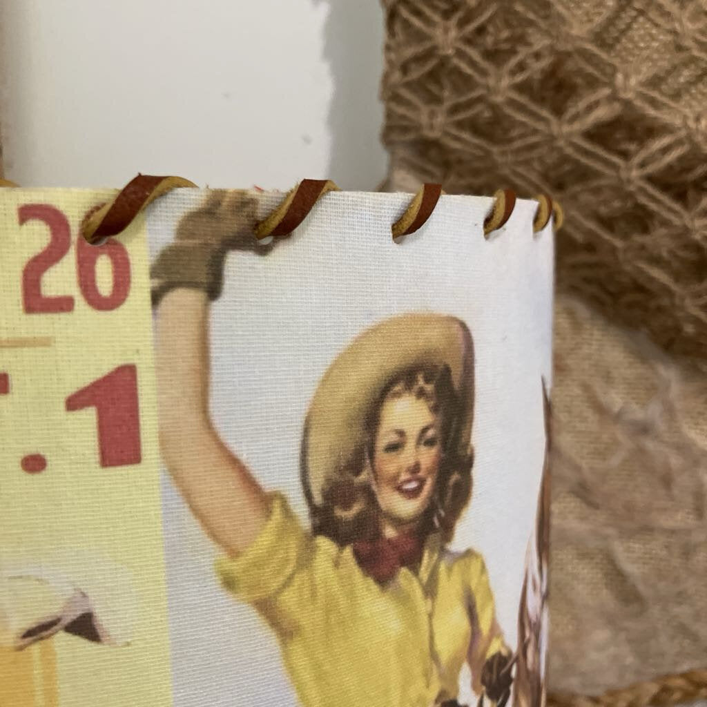 Cowgirl Lampshade