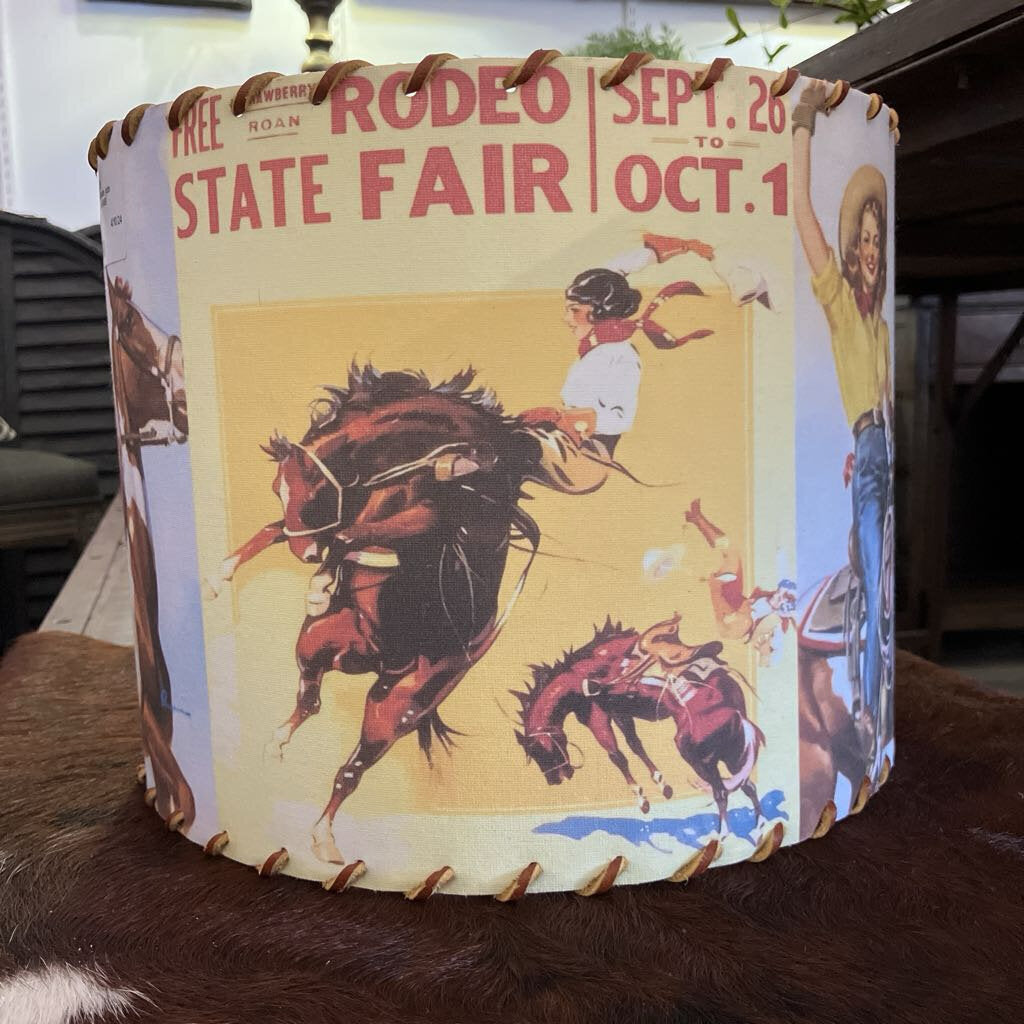 Cowgirl Lampshade