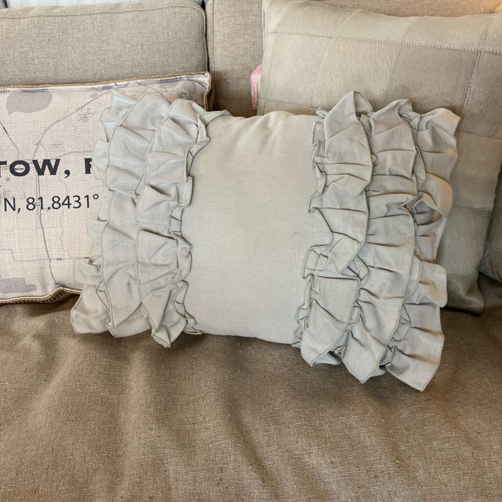 Ruffle Pillow