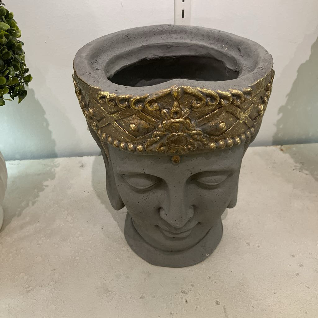 Buddha Head Planter