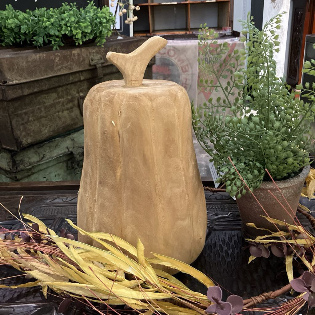 Wooden Pumpkin
