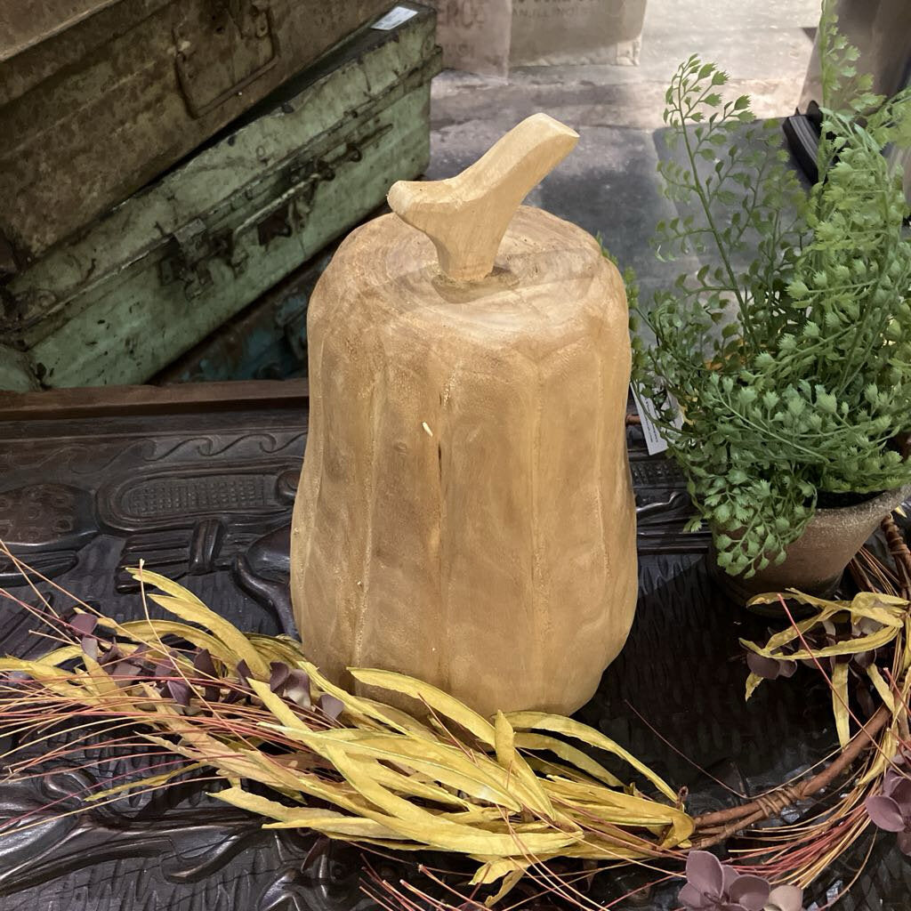 Wooden Pumpkin