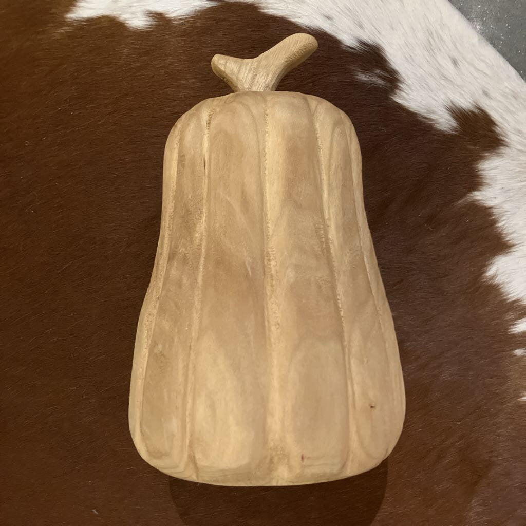 Wooden Pumpkin