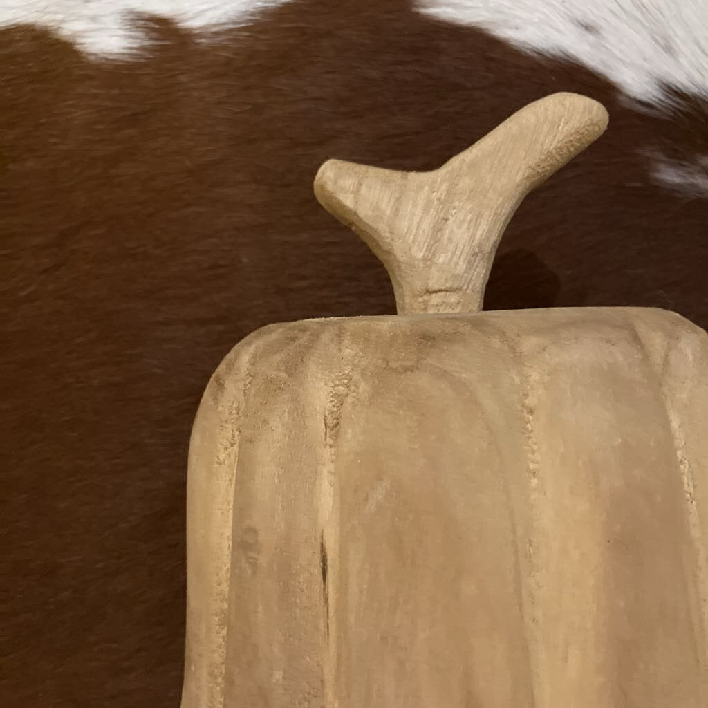 Wooden Pumpkin