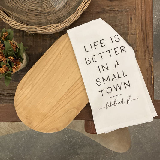 Wooden Oval Tray