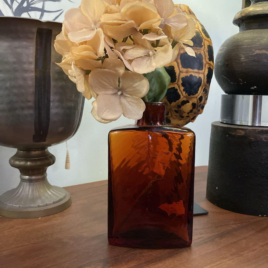 Amber Glass Bottle