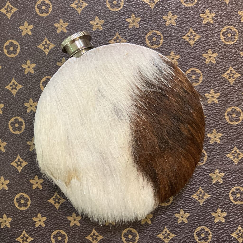 Cowhide Flask