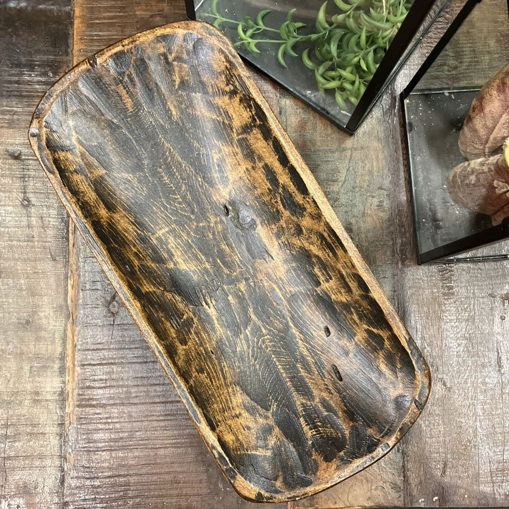 Black Finish Dough Bowl