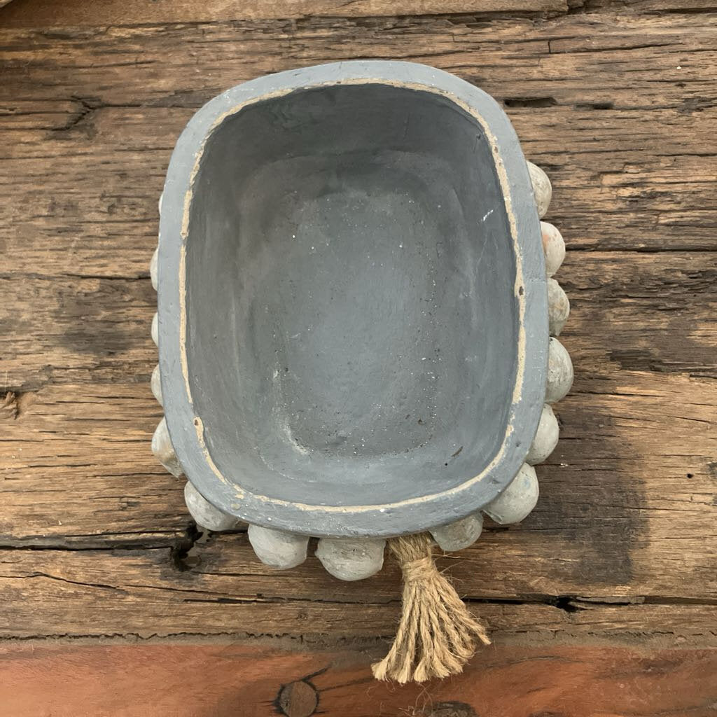 Clay Beaded Dish