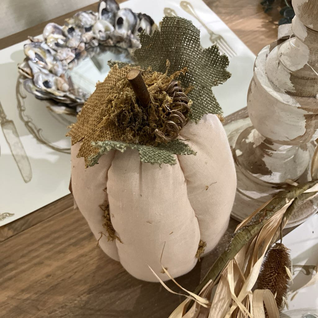 Linen Mossy Pumpkin