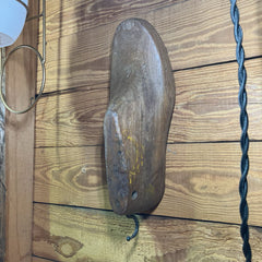 Antique Wooden Shoe Form Hanger