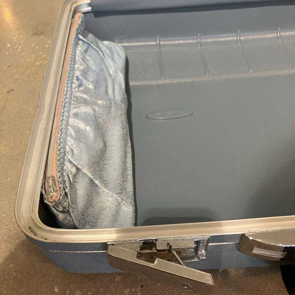 Sears Forecast Blue Suitcase