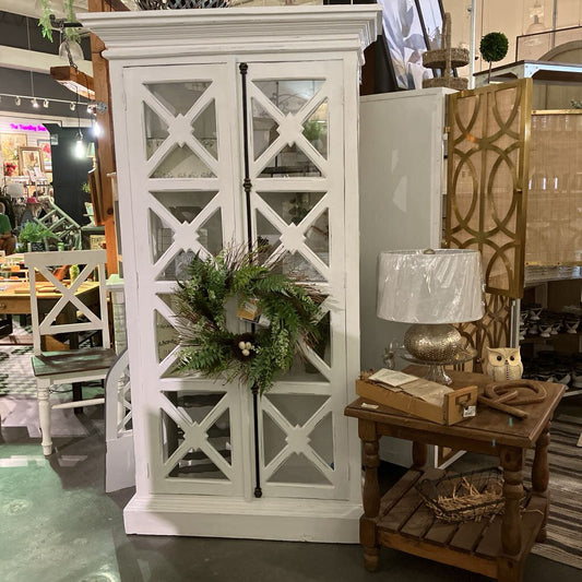 Display Armoire cab191s White