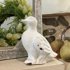 Painted Cast Iron Duckling