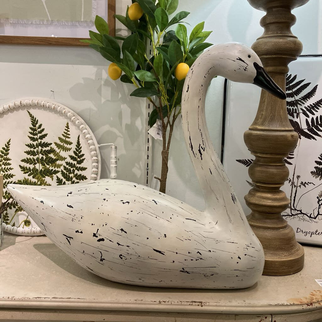 Large Decorative Swan