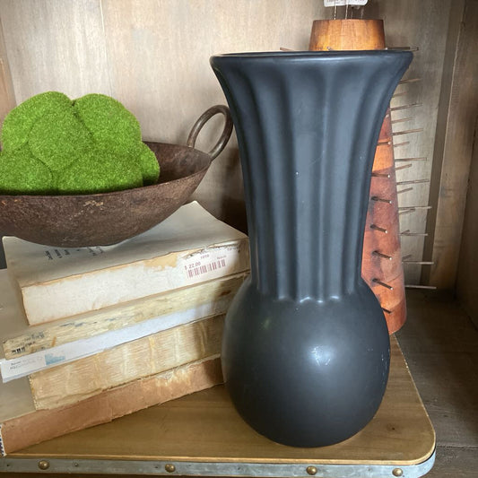 Large Fluted Modern Vase