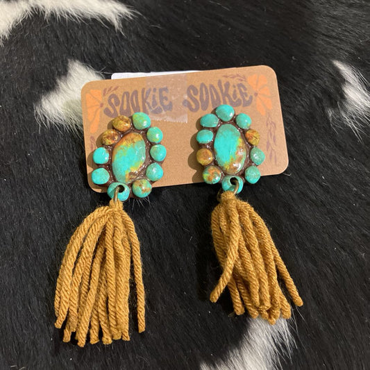 Shaggin Wagons Handmade Clay Earring By Sookie Sookie