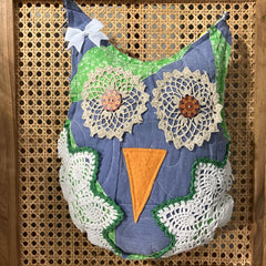 Handmade Owl Pillow