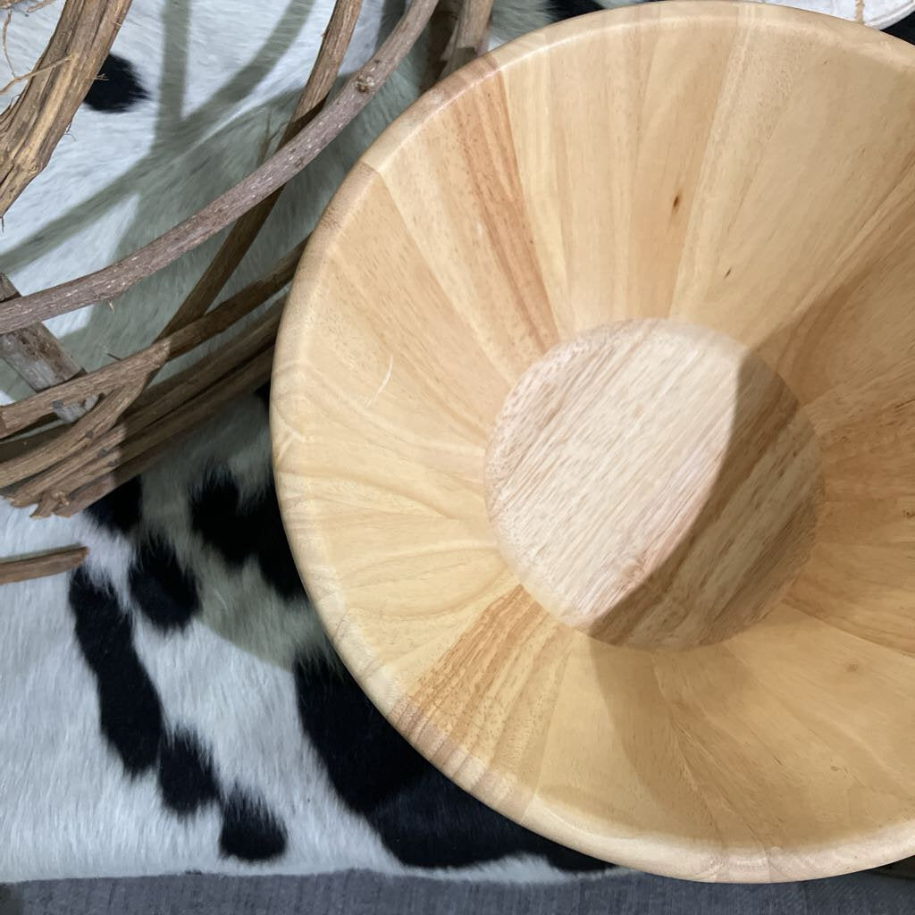 Wooden Serving Bowl