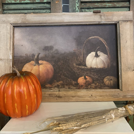 Pumpkin Harvest Reclaimed Frame from Holland