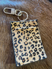 Animal Print Key/Card Holder