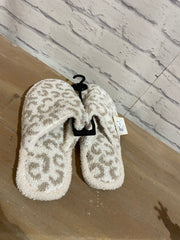 Cheetah Print Slippers