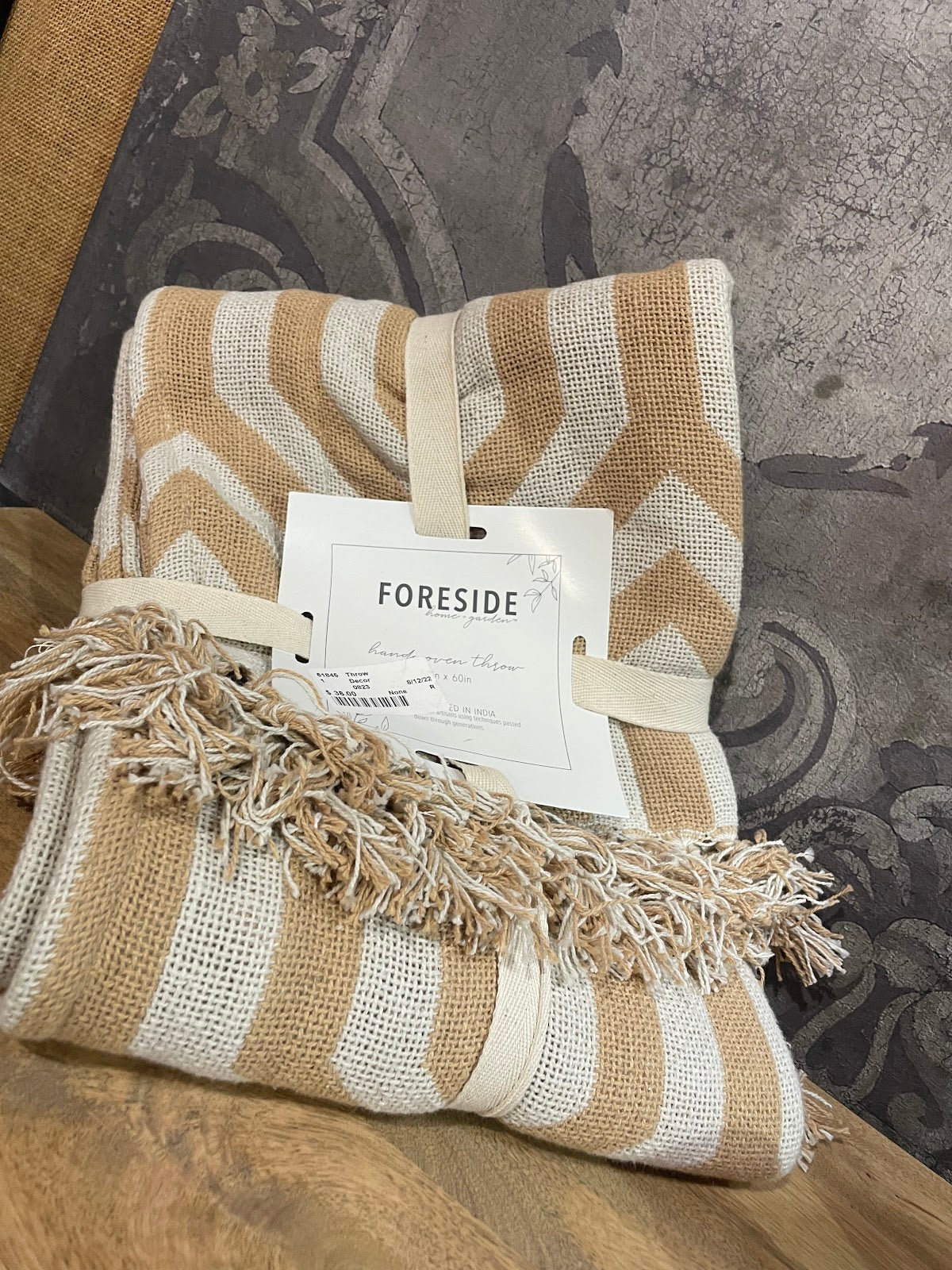 Hand Woven Throw
