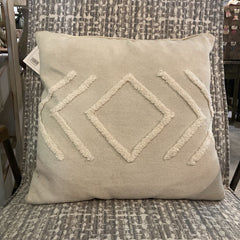 Linen and Chenille Pillow