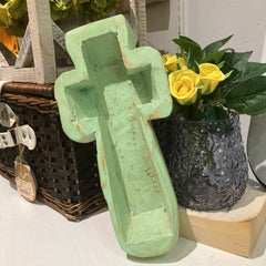 Carved Wooden Cross