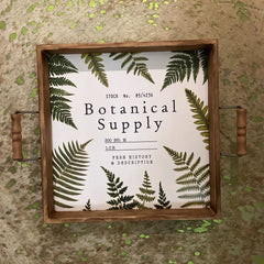 Botanical Supply Serving Tray