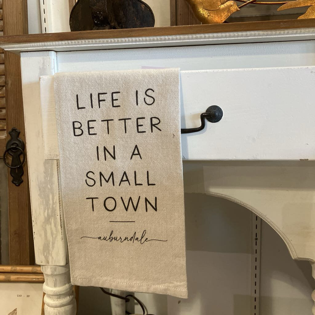 Auburndale Linen Tea Towel