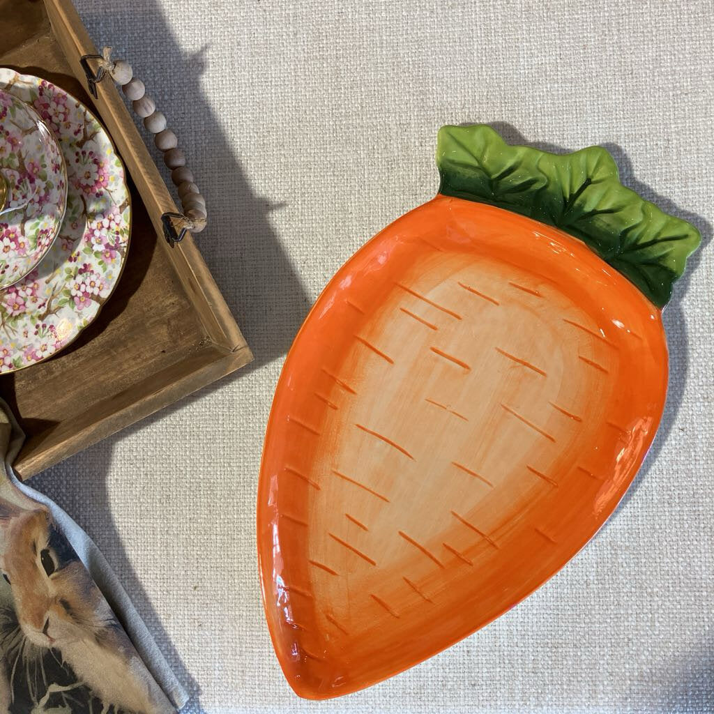 Carrot Serving Platter